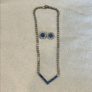 Rhinestone Jewelry Set